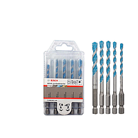 BOSCH 2608589530 Set of 5 multi-function hex shank drill bits