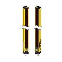 Banner Engineering SLSCP30-600Q55NT Safety Light Curtains EZ-SCREEN Cascade Pair; Resolution: 30 mm; Range: 18 m (60 ft); Defined Area: 600 mm (23.6 in); Housing Length: 671 mm (26.4 in); Connection: 5-pin M12 Connectors; Emitter: No test Input