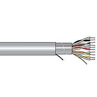 Alpha Wire 5939 SL001 Multi-Conductor Cables 28 AWG 3 Conductor 300V Foil PVC PVC, 1000 ft Spool - Slate