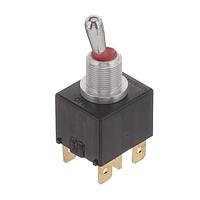 OTTO T7-212G5 Toggle Switches (ON) OFF ON 2 Pole Low-Level Bat Handle