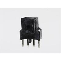 Molex 105311-1202 Shrouded NanoFit Hdr Vrt 2Ckt SR SldrClip Blk 15Au