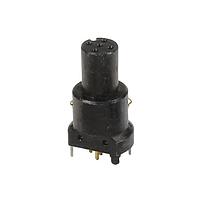HARTING 21033212518 Inserts M12 A-code 5pin female straight pcb mount (w/o housing), shielded version