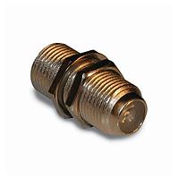 Amphenol RF 222121 RF Adapters - In Series F BULKHEAD JACK TO JACK ADAPTER