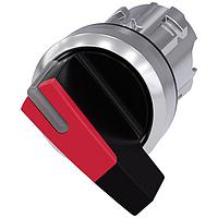 SIEMENS 3SU10522CF200AA0 Long Handle SEL SW, 2POS, MTND, LONG HANDLE, RED