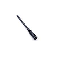 Amphenol LTW 8P-04AFFM-SL7A04 Sensor Cables / Actuator Cables M8 Circular Metric Connector, A Code, Plastic, 3A, 04 pins, Female Connector, Female Contact, Straight, Screw Thread, Overmolded, Length 4000mm, IP67 Mated