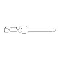 Amphenol Commercial Products 8656452067LF D-Sub Contacts DSUB CRMP CONT PIN