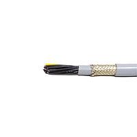 Alpha Wire 65227CY SL002 Automation and Process Control 22 AWG 7 Conductor 600V Braid PVC PVC, 500 ft Spool - Slate