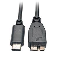 Tripp Lite U426-003 USB 3.2 Gen 1 3FT USB 3.1 C/MCRO B CBL,M/M