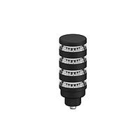 Banner Engineering TL50BLR1R1Y1Y1Q Tower Lights Beacon Tower Light: 4-Color Indicator; Voltage: 12-30 V dc or 24 V ac; Environmental Rating: IP67; Input: Bimodal; Colors: Red rotate Red rotate Yellow rotate Yellow rotate; 5-pin M12 Integral QD