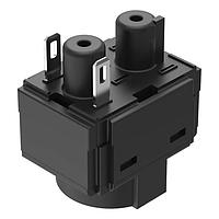 EAO 61-8745.17 Switch Contact Blocks / Switch Kits LPB MOM BLK SCRW BV