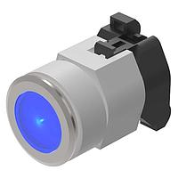 EAO 704.062.618 Switch Actuators Blue Illum Round Pshbtn