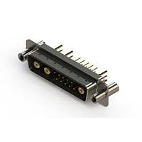 EDAC 627-13W3624-7N4 Mixed Contact D-Sub Connectors Vertical Combo Dsub