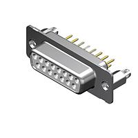 Molex / FCT 173109-0074 Receptacle FCT DSUB STR PC RCPT 09 PN W/SNAPIN