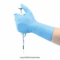 DaiHan SL.Glo6095 Glove, Nitrile, Long Cuff, Powder Free, Textured, X-Large