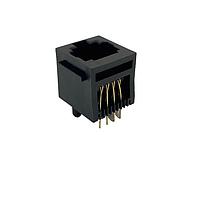 Adam Tech MTJ-883X1 Modular 8P8C TYPE 3 GLD FLSH BLK
