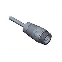 Amphenol LTW 1CD-12BMMM-SL6A03 Sensor Cables / Actuator Cables Ceres, Middle Size, Plastic, 5A, 12 pins, Male Connector, Male Contact, Straight, Screw Thread, Overmolded, Length 3000mm, IP66