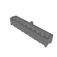 Samtec IJ5-08-05.0-L-S-1-FR RF Connectors 4.00 mm IsoRate(R) 50 Ohm High-Isolation RF Jack Strip