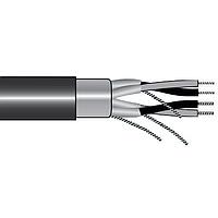 Alpha Wire M9748120 BK002 Multi-Conductor Cables 18_22 AWG 13 Conductor Ind. Overall Foil 300V PVC, PVC 500 ft Spool - Black