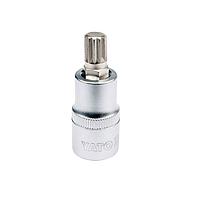 YATO YT-04343 Socket Bit Spline (M10 - 1/2")