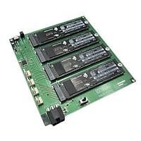 Design Gateway AB19-M2PCI Adapter Boards PCIe Gen5 M.2-PCIe adapter for NVMe-IP evaluation,connect up to 4 NVMe SSDs *SSD is not included
