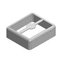 Masach Tech MS260-10F-NS EMI/RFI Shield Frame, Two-Piece 26 x 23 x 7.8mm Two-piece Drawn-Seamless RF Shield/EMI Shield FRAME (Nickel-Silver)