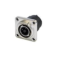 NEUTRIK NLT4FPXX Speaker Connectors Receptacle speakON STX - 4 pole female - solder cups - V-0 insert - nickel/silver