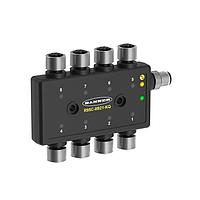 Banner Engineering R95C-8B21-KQ Circular Metric Connectors R95C Series: 8 port Discrete IO-link Hub; 16 Inputs or 8 Inputs/8 Outputs (Configurable); IO-link Interface; 4-pin M12 QDs