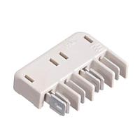 P&B 1954289-2 Hermaphroditic BLADE AND RCPT 4 POS WHITE
