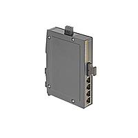 HARTING 24030041220 Unmanaged Ethernet Switches Ha-VIS eCon 3041BT-AF-P - unmanaged switch with 4 RJ45 (4PoE), 1 SC Duplex SM Fiber, (extended temp. range)