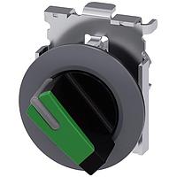 SIEMENS A6X30140221 Short Handle SELECTOR SWITCH. O-I. GREEN
