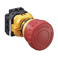 IDEC XW1E-BV402M-R Push Turn 22mm Emergency-Stop