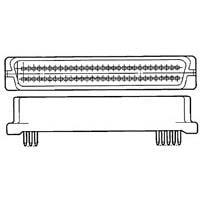 AMP Connectors - TE Connectivity 6-5174683-5 D-Sub Connectors - Standard Density AMPLIMITE.050 CAP ASSY 34P PB-FREE