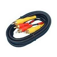 AIM-Cambridge / Cinch Connectivity Solutions 606DUGP Audio Cable DUBBING DUAL RCA GOLD, 6 FT
