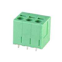 Same Sky (formerly CUI Devices) TBL-0020-500-07GR Fixed Terminal Blocks 7 Poles, Screwless, Vertical, 5.0 Pitch, 24-12 (AWG), Terminal Block Connector