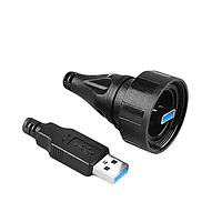 Bulgin PX0840/A3/2M00 USB 3.0 USB 3.0 Front Panel Mount A Type