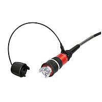 NEUTRIK NKO2M3-FX-0-500FT Fiber Optic Cable Assemblies FIBERFOX EBC15 MM 2CH 500 Feet OM3 airspool
