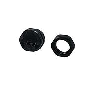 Bud Industries IPV-67121-B Vent Plug IP67 Air and Moisture Vent, M12*1.5, 0.71"
