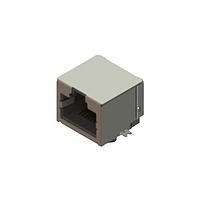 EDAC J6D018864L00112 Modular Modular Jack Connector single rt angle port 8 pos