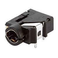 Same Sky (formerly CUI Devices) SJ3-35094BG Phone Connectors Audio Jack, 3.5mm, Through Hole, 4 Conductors, 2 Switches