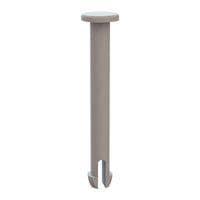 Essentra Components 27PIF0025 Push-In Push In Fastener, .124 Hole, 1.010 Panel Thk