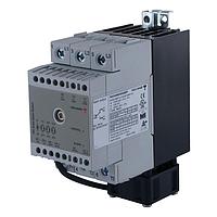 Carlo Gavazzi RGC3A60A40GGEAF Solid State Relays 3-pole DIN-rail mount SSR, Zero-cross switching, Operating voltage (Ue): 42 - 660 Vac (1200 Vp), Rated current (Ie): 40 Aac, Control voltage (Uc): 20 - 275 Vac / 24 - 190 Vdc, External supply: 90 - 250 Vac