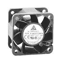 Delta Electronics, Inc. FFB0412UHN-SP4Z Tubeaxial Fan, 40x28mm, 12VDC, 26.55CFM, 10.08W, Ball, 4-Lead Wires, Tach/PWM