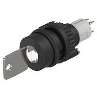 EAO 14-414.036K Keylock Switches PB RND MNT LL 1N.O