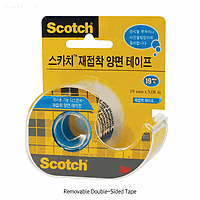 3M 3M.02.6026 Tape 238 Remov. 2-sided Dispens 19mm x L5.08m
