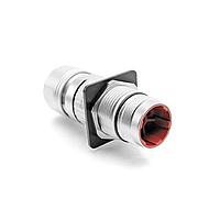 Amphenol SINE Systems MB3TNN0900-S2 Circular Metric Connectors M23 B-Series 9 Pos. Panel Con w/Strn Rlf