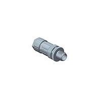 Amphenol LTW MSDP-04BMMA-SL8001 Circular Metric Connectors M Series Sensor Connector, M12, D Code, Plastic, 4A, 04 pins, Male Connector, Male Contact, Straight, Screw Thread, Solder, Field Installable, F4.5 - F6.5mm, IP68