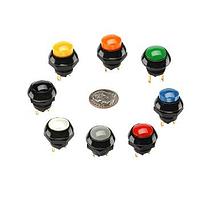 OTTO P9-211224W Sealed 5A Ylw Raised Dome N.O. Solder IP69K