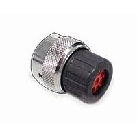 Amphenol SINE Systems RT06142SNHEC Connectors Plug, 4 (2+2) Position, Female, Shell Size 14, and End Cap, with Individual Wire Sealing