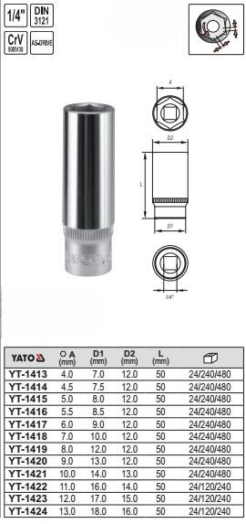 dau-tuyp-luc-giac-loai-dai-6-canh-yato-yt-14241