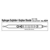 Gastec 45H Quick-measuring Detector tubes Hydrogen sulphide + sulphur dioxide H2S+SO2 (0.02 ~ 8.0%)
